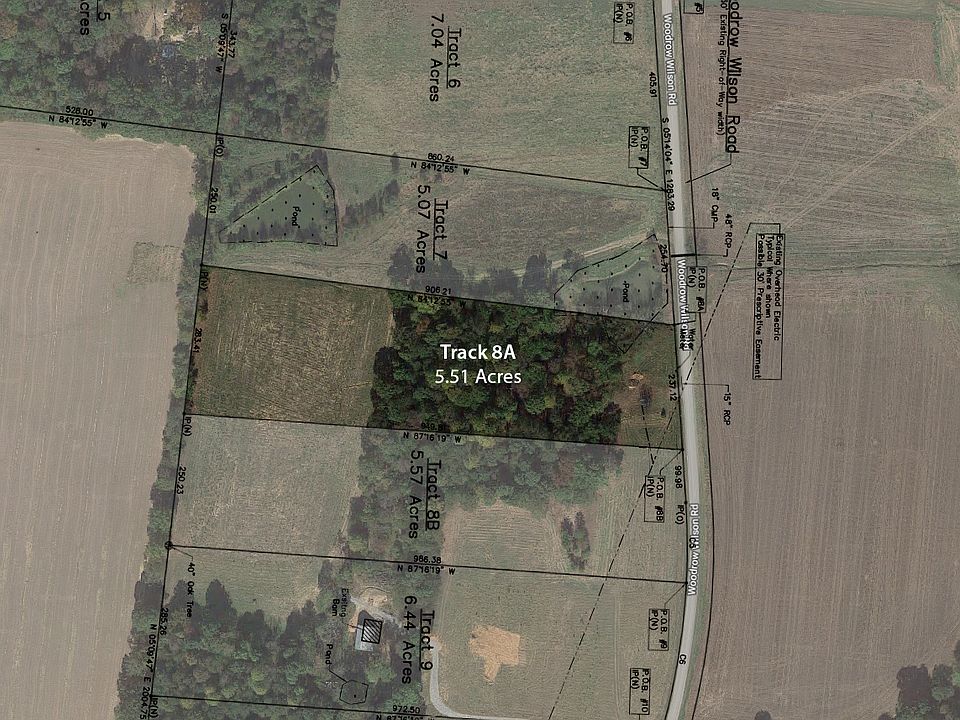 Wooded and farm views 