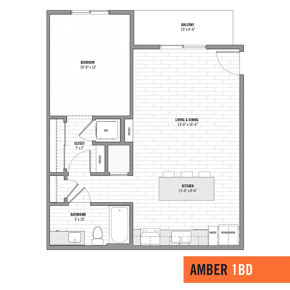 Floor plan Amber