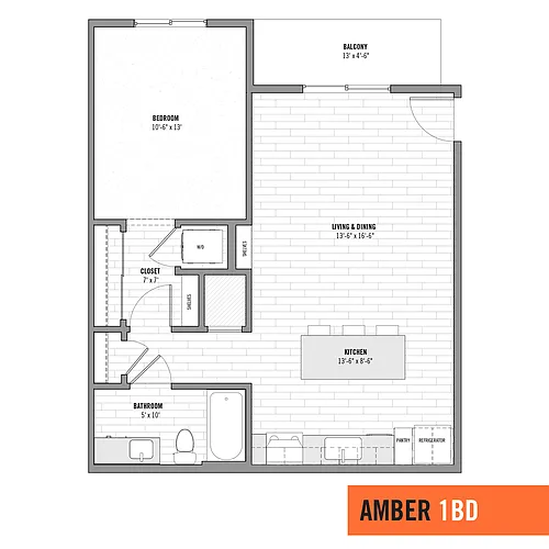 Floor plan Amber