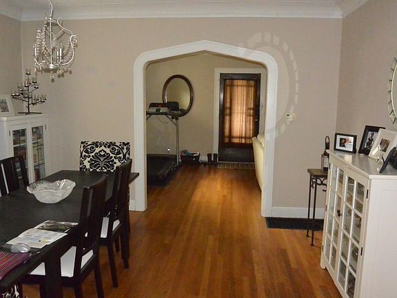 Dining room looking towards front door.