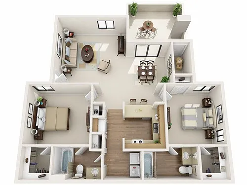 Floor plan B1 Upgrade