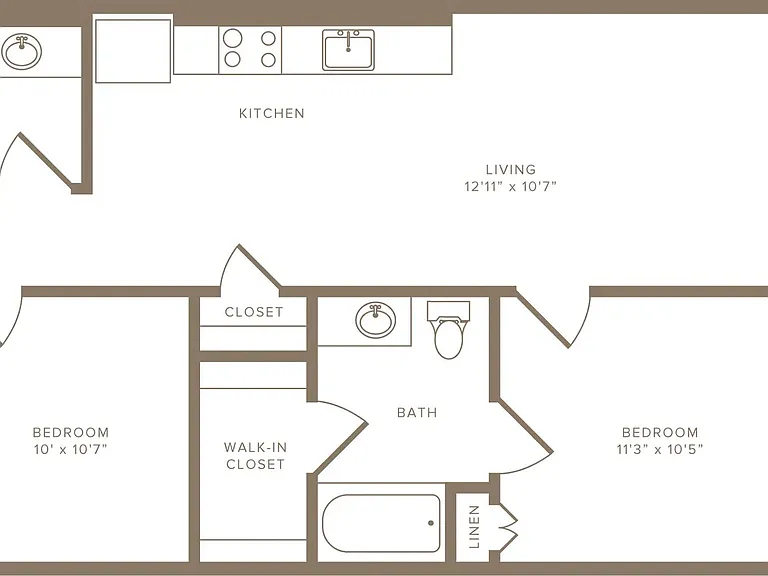 B02 Two Bedroom B02 Two Bedroom