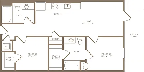 Floor plan B02