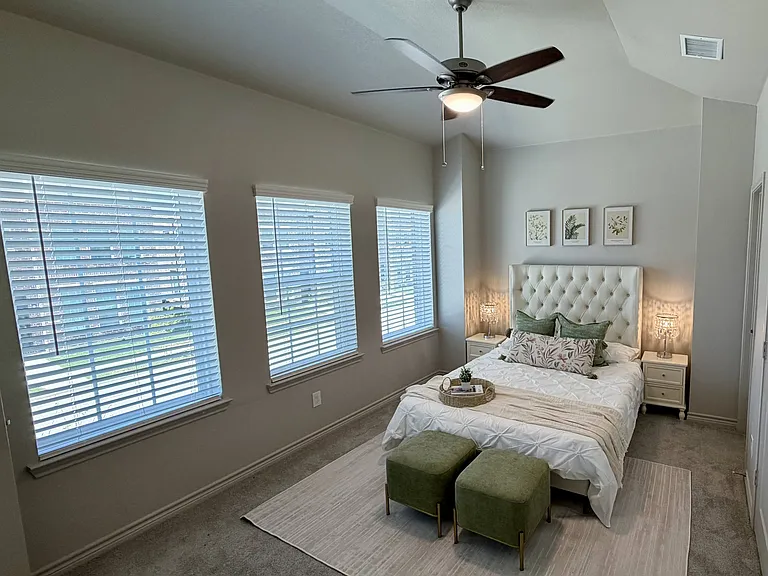 Primary Bedroom with Natural Lighting (Plan 2221)