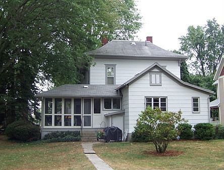 Rear of home