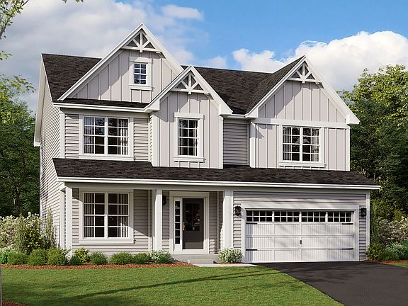 Dunbar Elevation Urban Farmhouse
