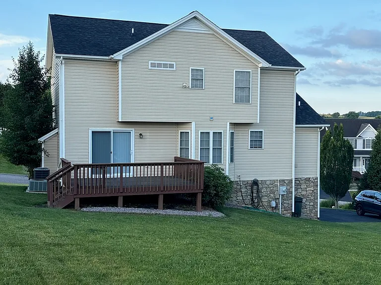 Backyard view