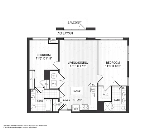 Floor plan B3