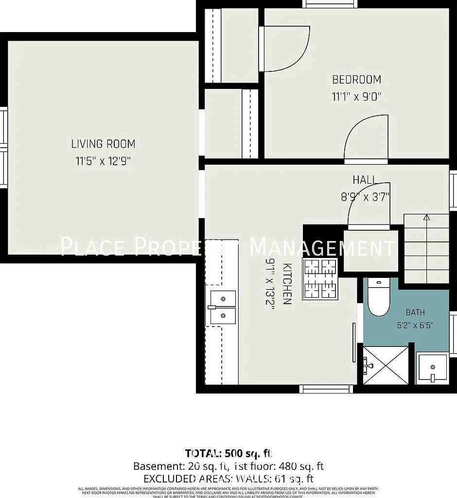 39 1/2 E 17th St - Upper 1 bedroom! — Photo 3
