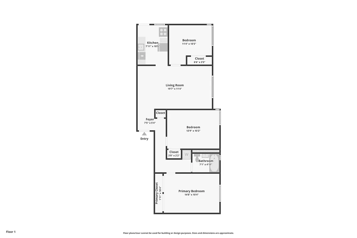 Floor plan 3 Bedroom
