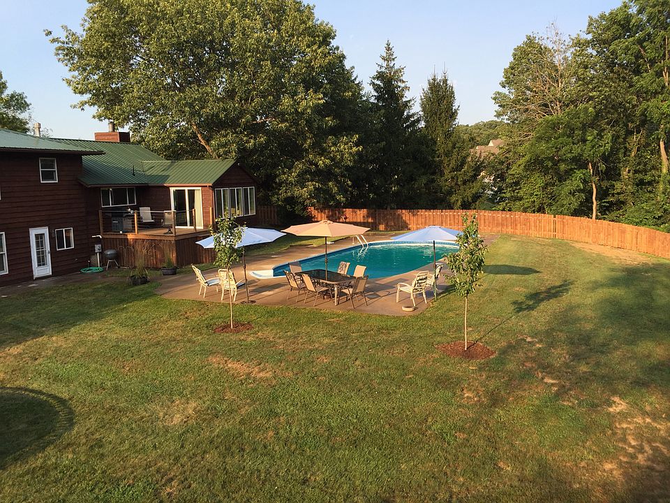 Entertaining backyard