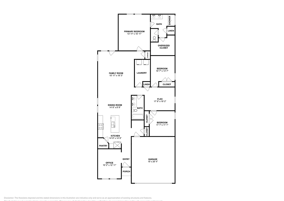 Floor plan Plan 3