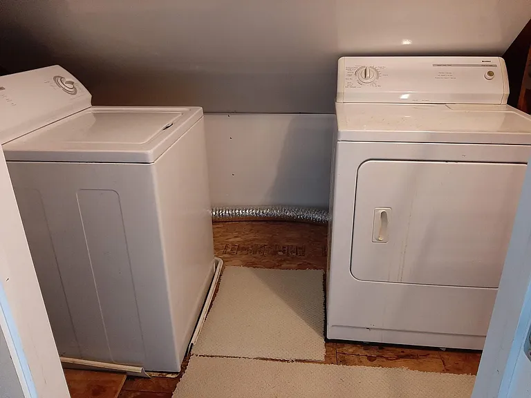 Washer and dryer