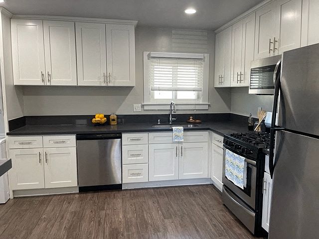 Renovated kitchen cabinetry