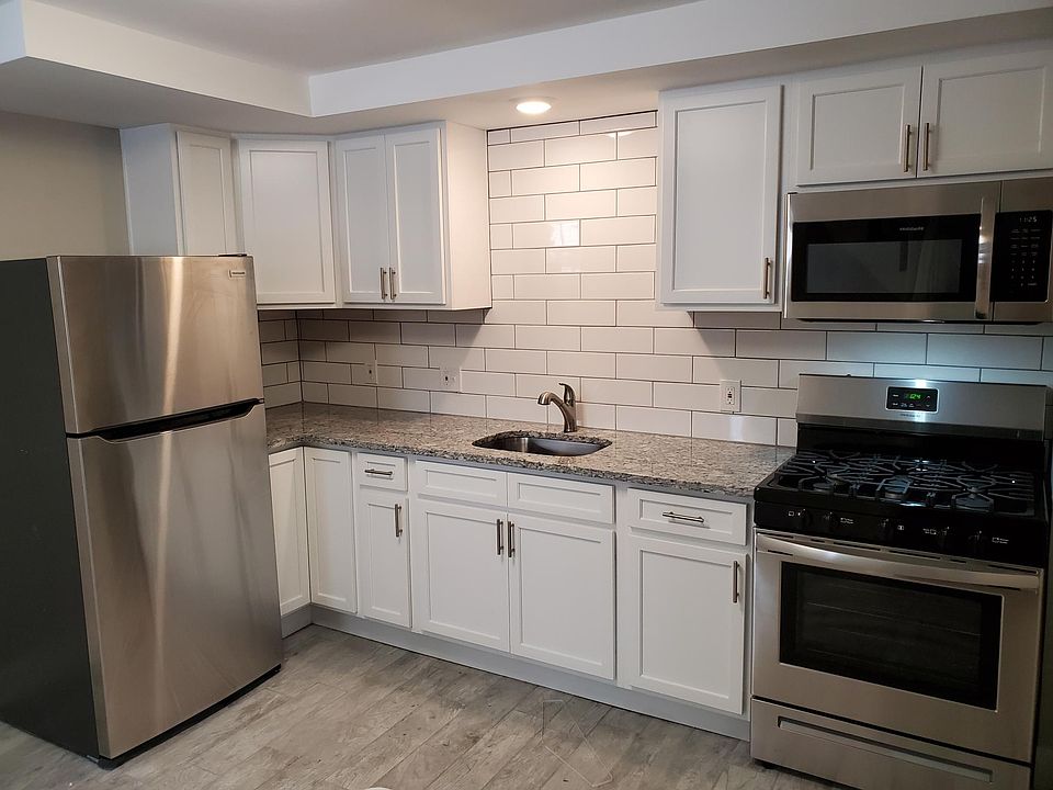 All new kitchen, granite counter tops, tile floor and backsplash, stainless appliances.