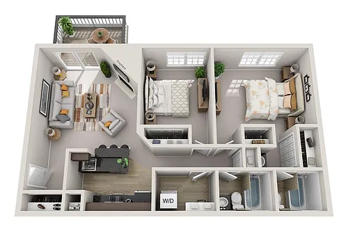 Floor plan The Belmont (B1)