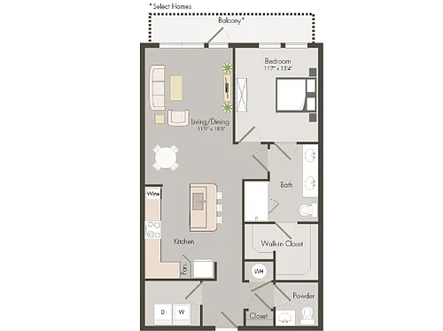Floor plan A7F