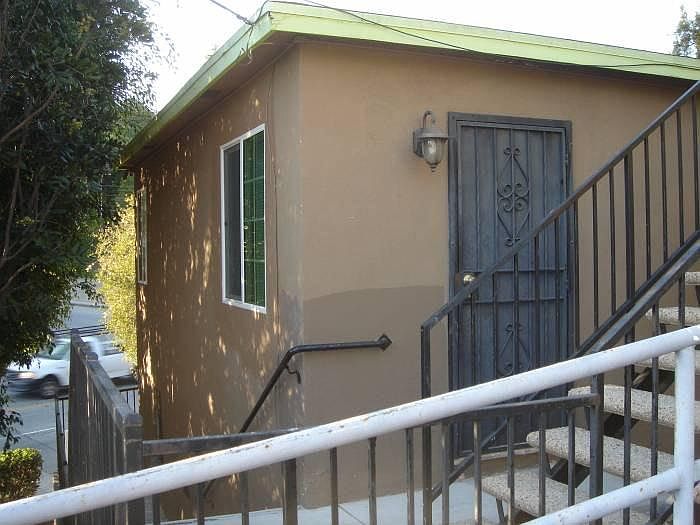 Back door entrance.