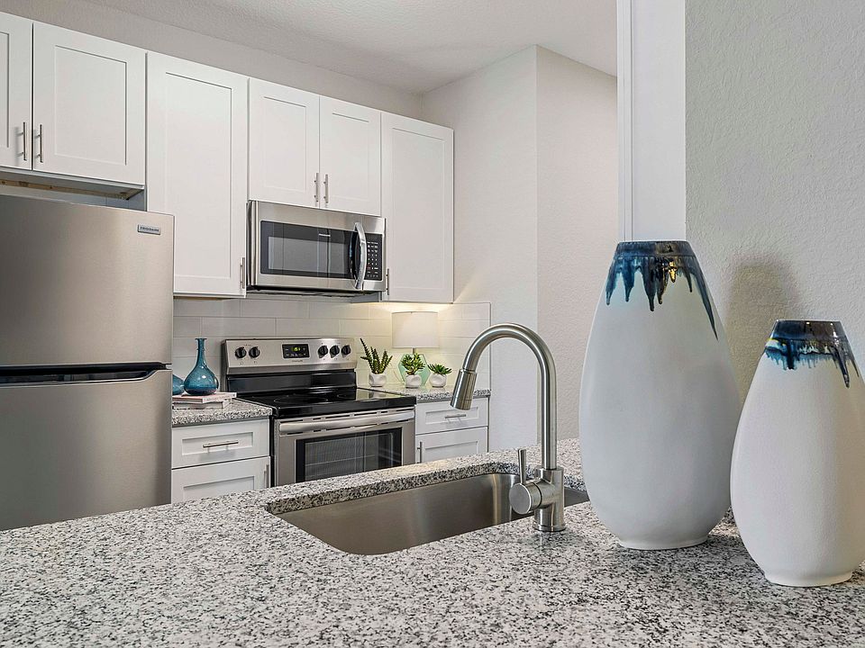 Upgraded Apartments - Luxury vinyl plank flooring in all kitchens and baths. In select living and dining rooms.
