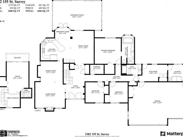 3382 155th St, Surrey, BC V3Z 0G4