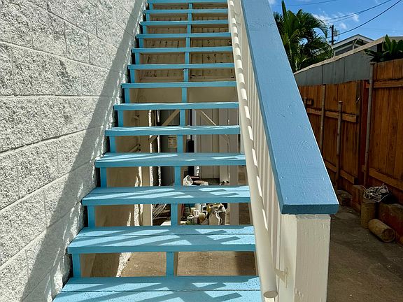 Ladder for the second floor