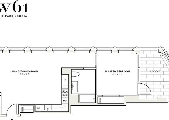 2nd image of 15 W 61st St #16B