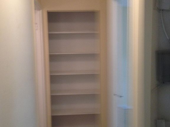 Hallway and Linen closet