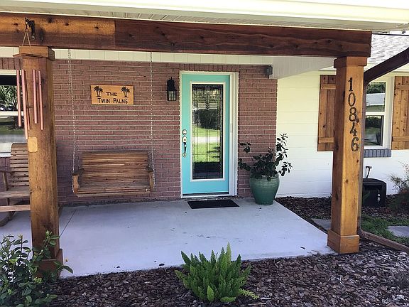 Painted front door