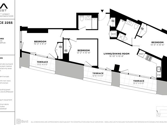 2nd image of 625 W 57th St APT 2255