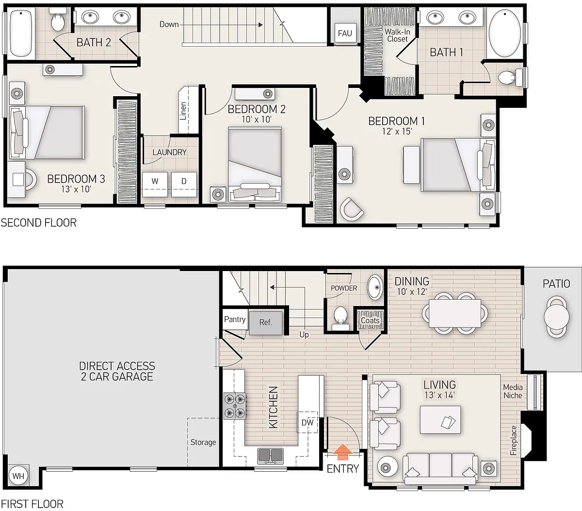 Floor plan Rivoli - Plan 4