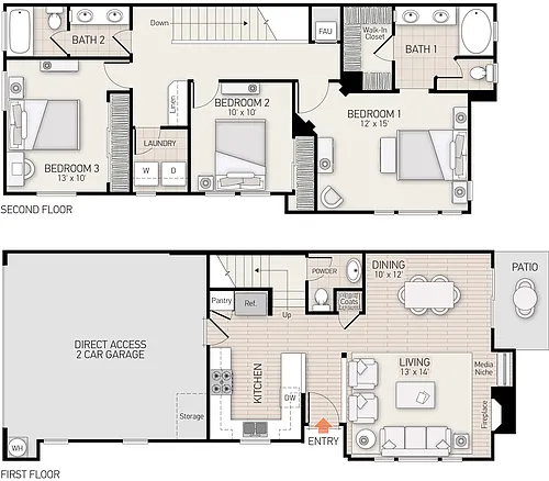 Floor plan Rivoli - Plan 4
