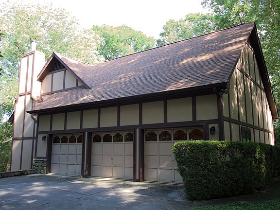 3 bay garage with workshop