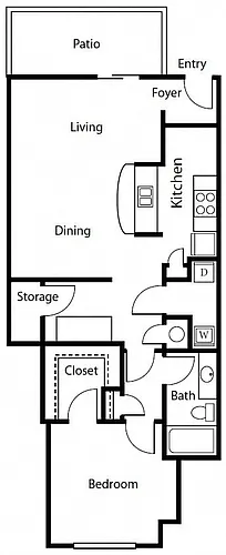 Floor plan A1