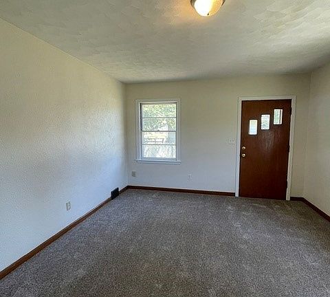 New carpet in the living room.