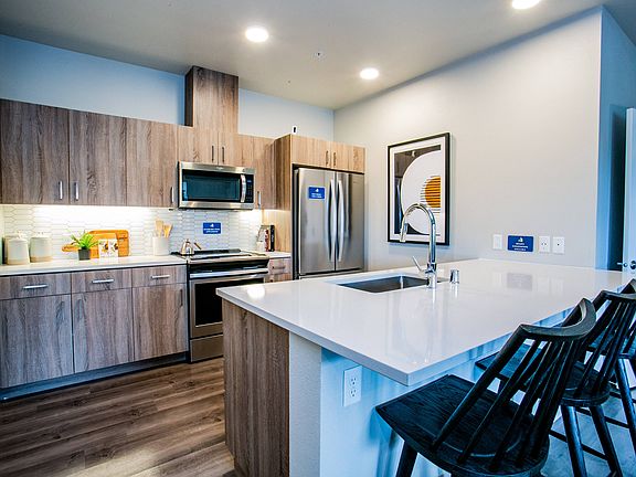 Kitchen with Quartz Countertops