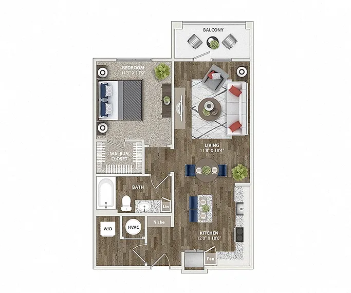 Floor plan 11F1
