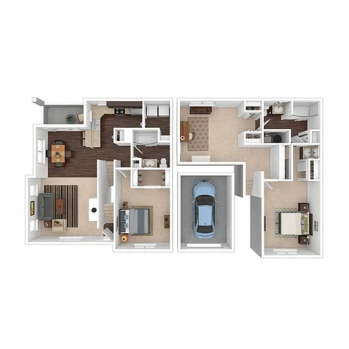 Floor plan B3 Grand Townhome