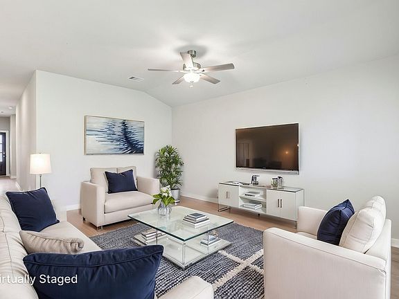 The Callaghan floorplan in Glendale Lakes of Rosharon, TX.