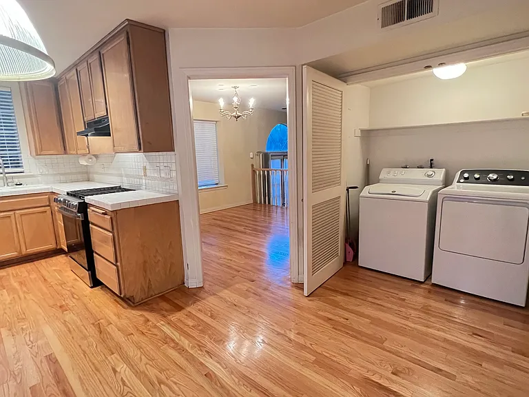 Kitchen and Laundry room