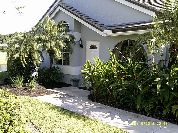 main entrance on side