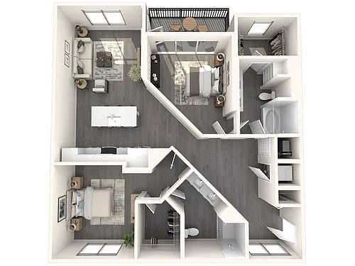 Floor plan 2C