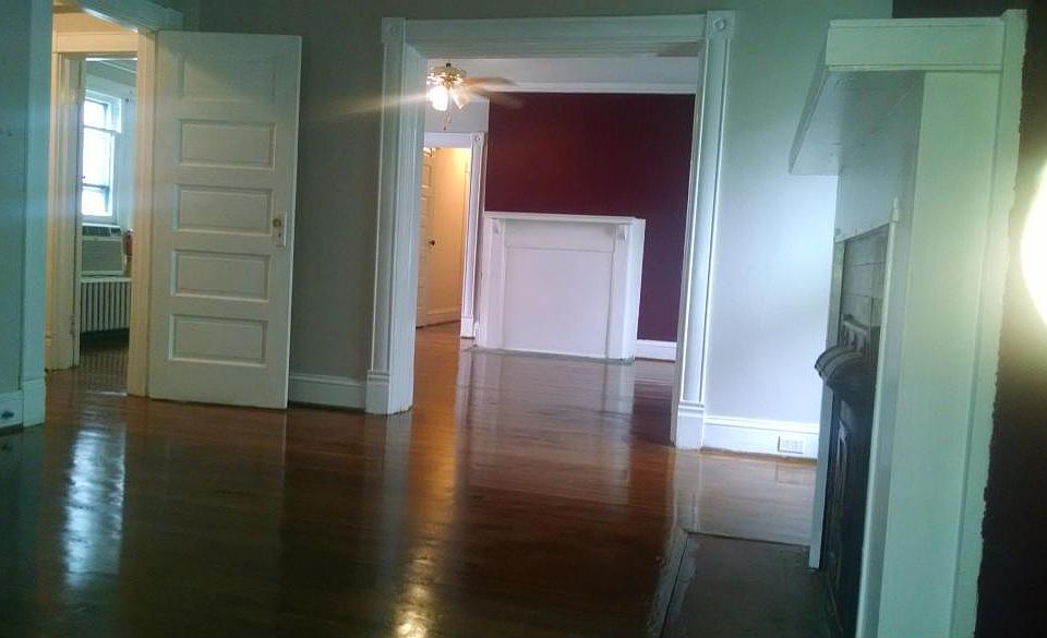 View from the Living Room into formal dining room
