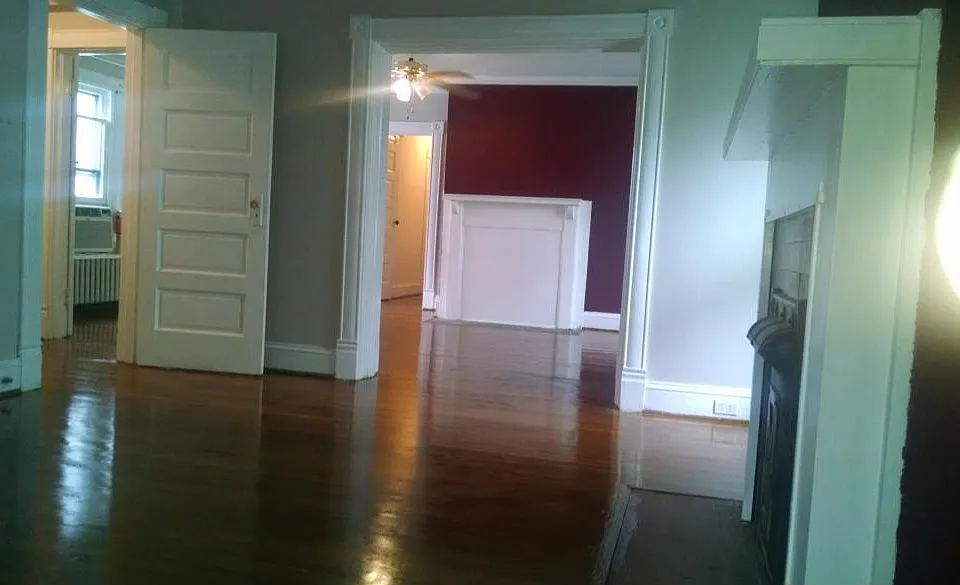 View from the Living Room into formal dining room