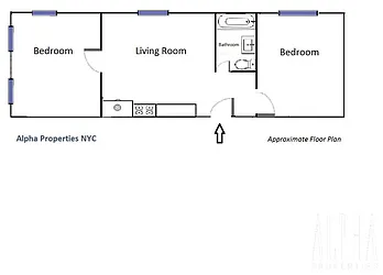 Rented by Alpha Properties NYC I LLC