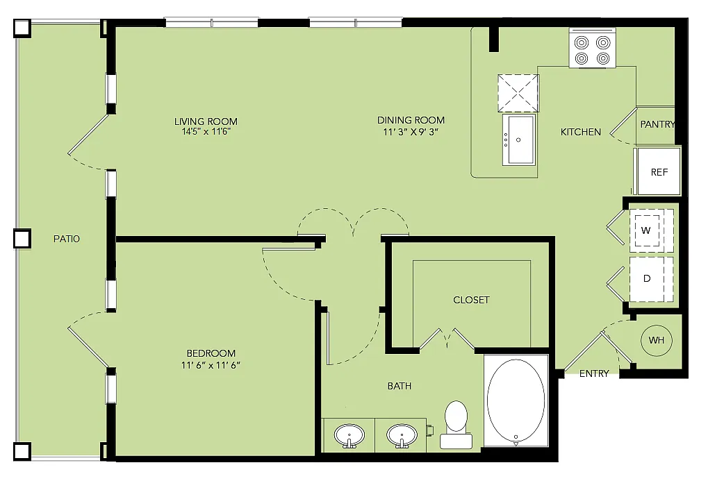Floor plan A5-801sf