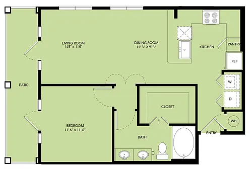 Floor plan A5-801sf