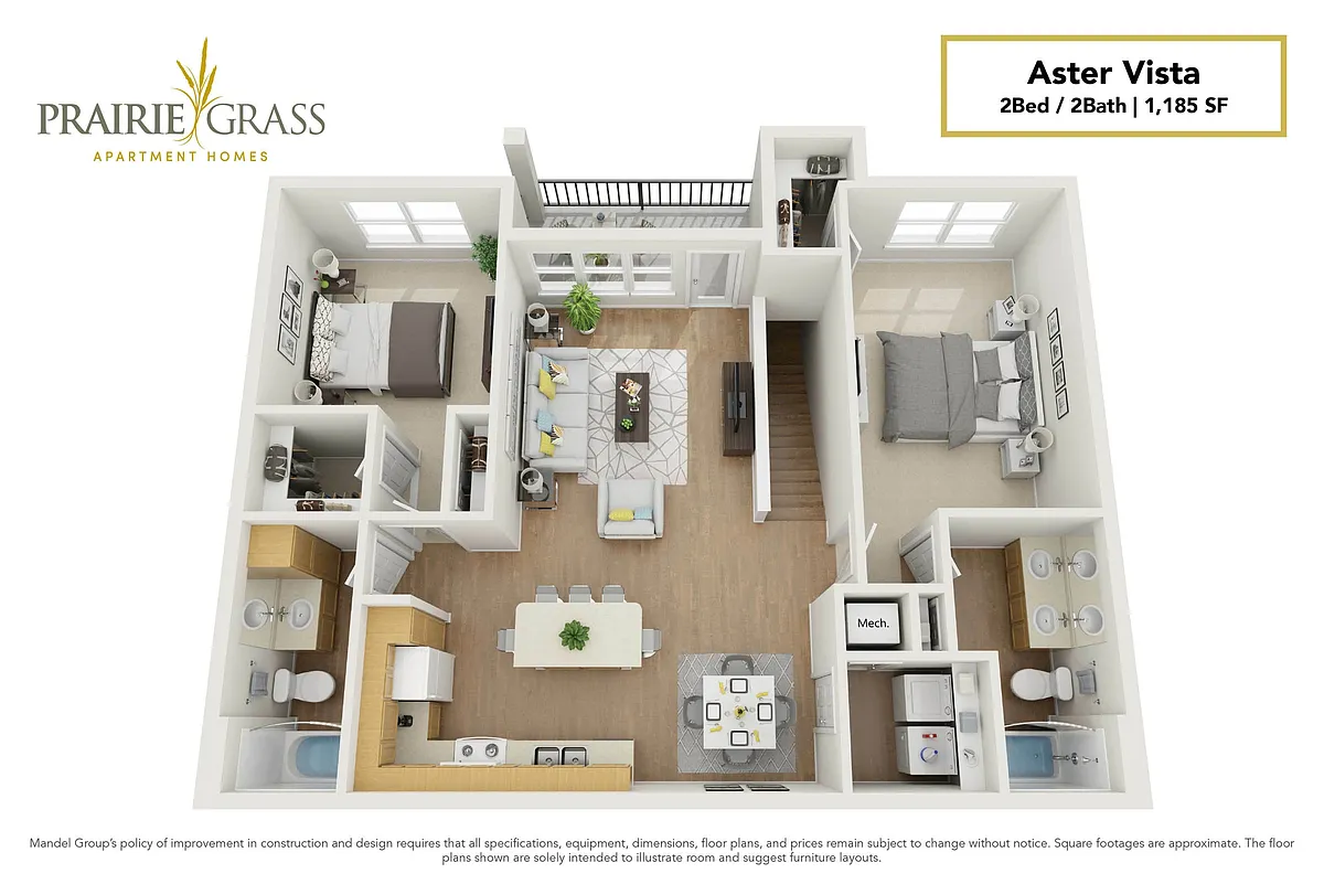 Floor plan Aster Vista