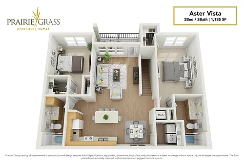Floor plan Aster Vista