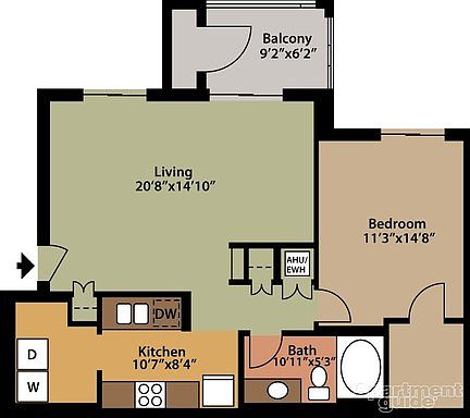 2nd image of 6556 Emerald Dunes Dr APT 203