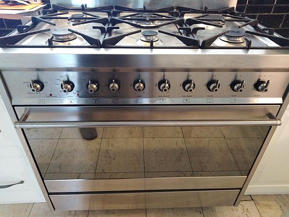 Stainless steel 6 Chef burner